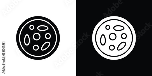 Thalassaemia icon symbol. Simple, flat design for web and mobile app