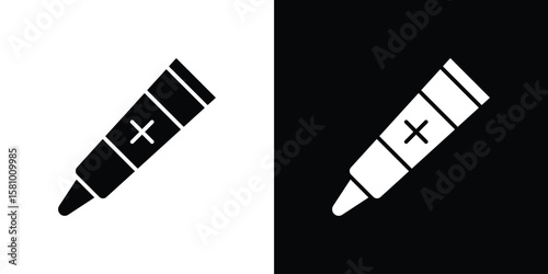 Ointment icon symbol. Simple, flat design for web and mobile app