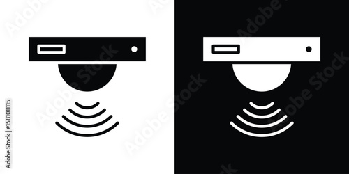 Infrared icon symbol. Simple, flat design for web and mobile app