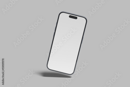 Smartphone 16 Pro Blank Mockup