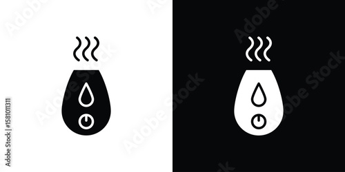 Humidifier icon symbol. Simple, flat design for web and mobile app