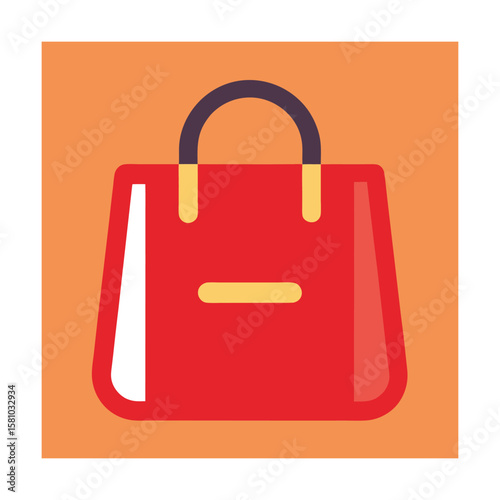 Shopping Bag Icon Design for Retail and E Commerce Stores
