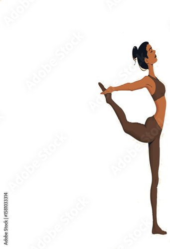single person clear workout silhouette yoga pose, and Graphic, woman silhouette.