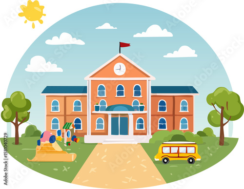 vector illustration of a city