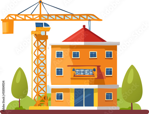 vector illustration of a house