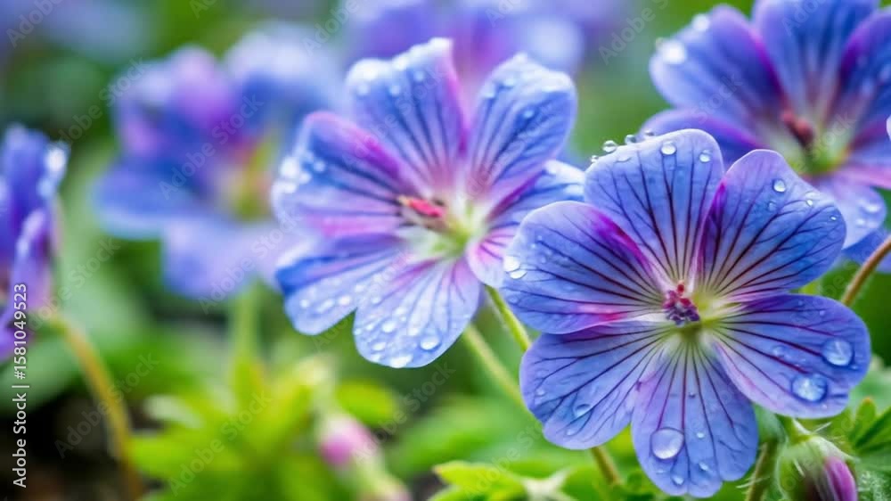blue and purple flowers blue and purple flowers