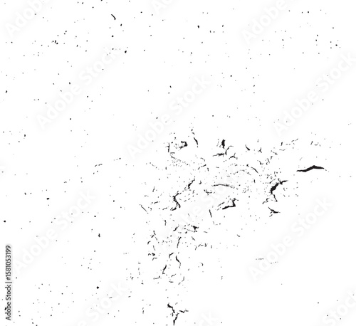 Grunge Overlay, Washed, Distressed, Vintage (Vector)