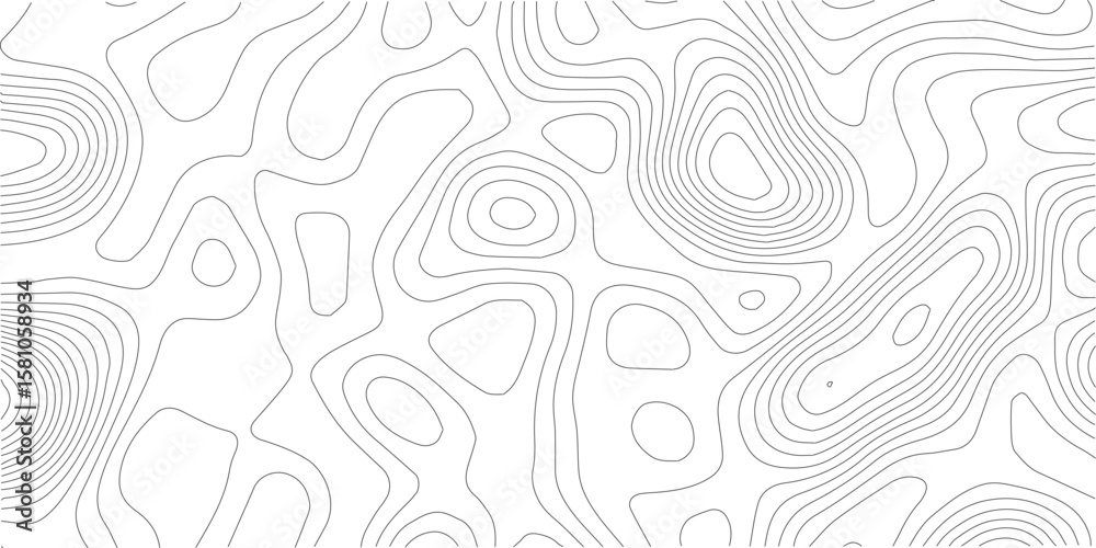 Fototapeta premium Topography background. Vector banner. Topography background. Vector geographic contour map. Background of the topographic map. Topographic map lines, contour background.