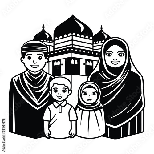 nativity scene with holy family