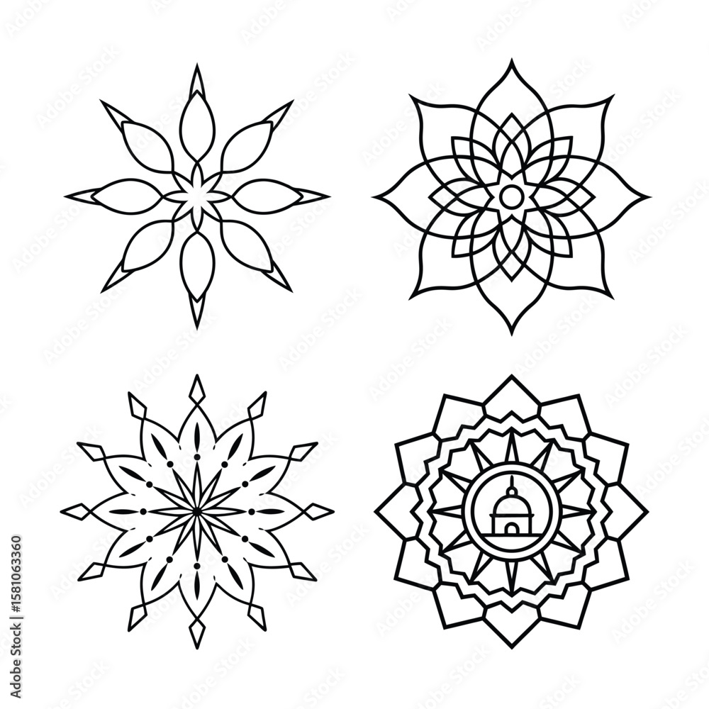 Obraz premium Indian Mandala
