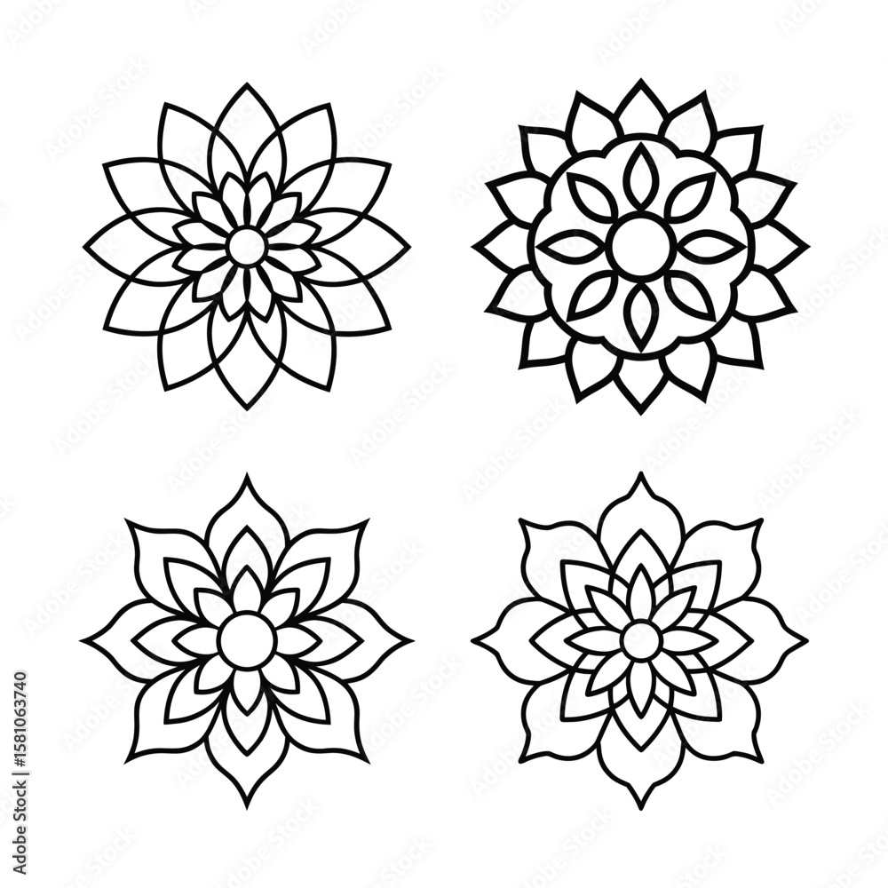 Obraz premium Indian Mandala