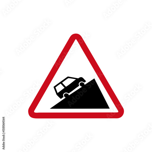 Steep Hill Traffic Sign