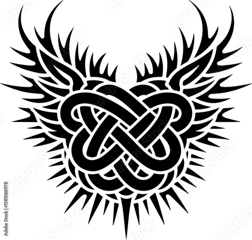 Diverse Tribal Tattoo Design Collection vector bundle graphic, design,