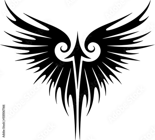 Diverse Tribal Tattoo Design Collection vector bundle graphic, design,