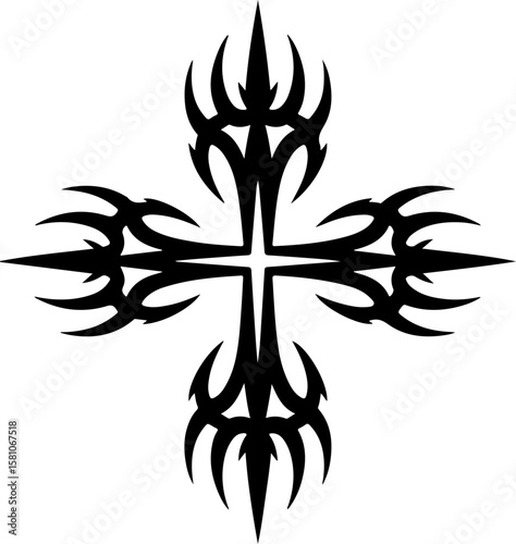 Diverse Tribal Tattoo Design Collection vector bundle graphic, design,