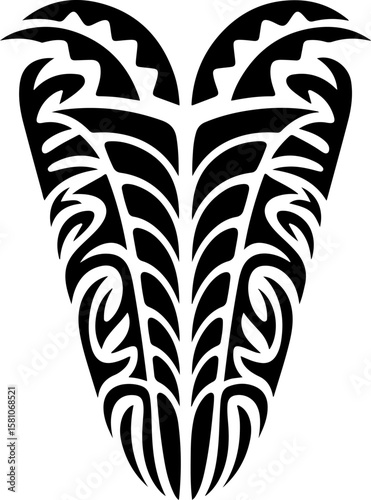 Diverse Tribal Tattoo Design Collection vector bundle graphic, design,