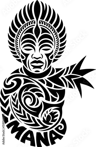 Diverse Tribal Tattoo Design Collection vector bundle graphic, design,
