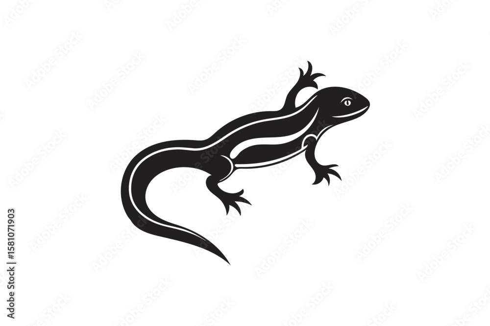 Obraz premium Skin silhouette.
