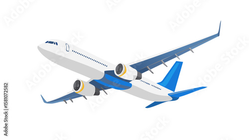 Minimalist airplane silhouette icon vector isolated on white background, perfect for travel apps, aviation infographics, airline branding, and flight booking interfaces