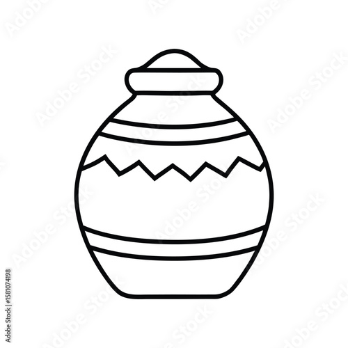 jar line art