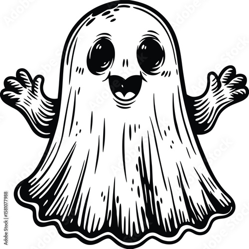 scary halloween ghost