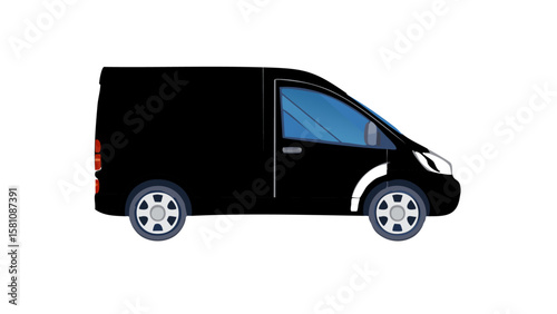 Set of vehicle silhouette icon vectors including cars, trucks, vans, buses, and transport icons in flat minimal style for automotive infographics, delivery apps, and travel illustrations