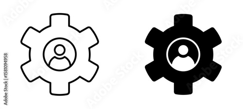 User workflow and skill ability icon