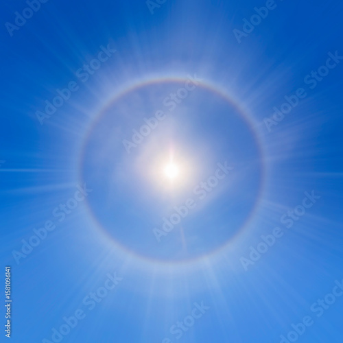Fotografía Halo solar