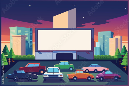 billboard in city