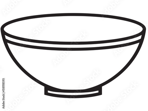 Clean salad icon perfect for food designs