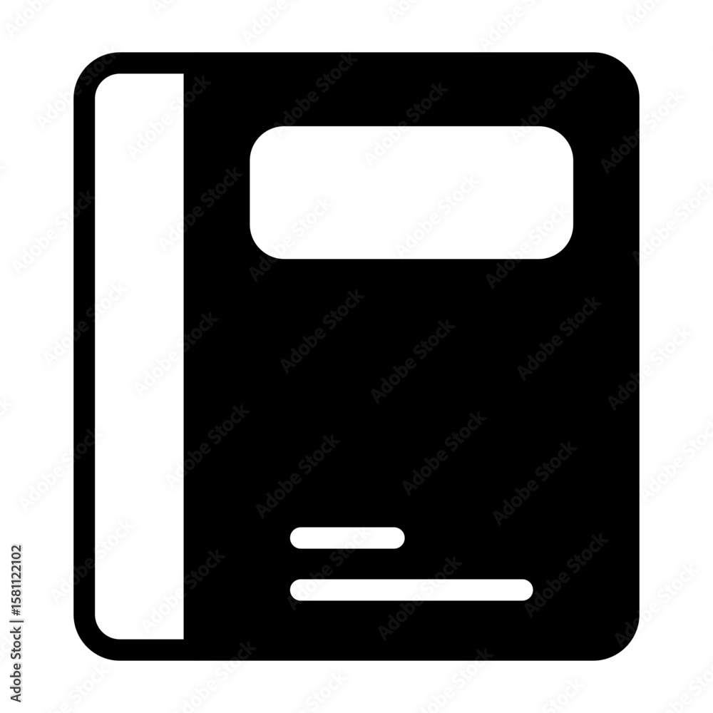 Notebook Vector Icon Notebook Vector Icon