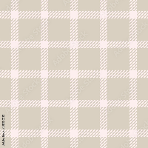 Subtle beige and blush pink plaid pattern.  Perfect for textile design, website backgrounds, or stationery.  Elegant and versatile, this understated texture evokes feelings of calm and sophistication.