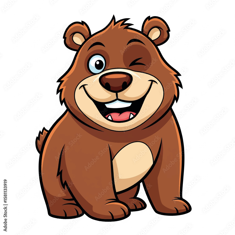Fototapeta premium wild, wildlife, brown bear, fur, big, animal, nature, wilderness, brown, fauna, mammal, large, bear, predator, european, ursus arctos, dangerous, carnivore, natural, cute, forest, tree, danger, 