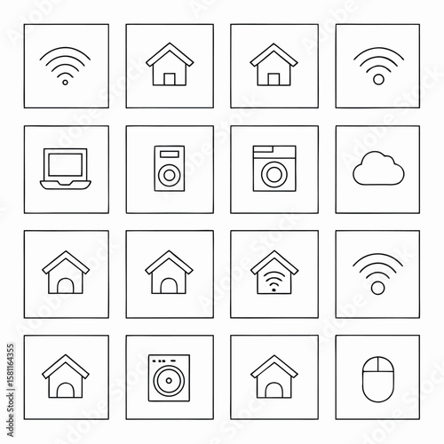 Smart Home Icons Collection