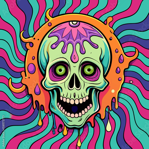 Trippy Cartoon Vector Designs