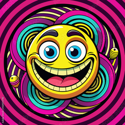 Trippy Cartoon Vector Designs