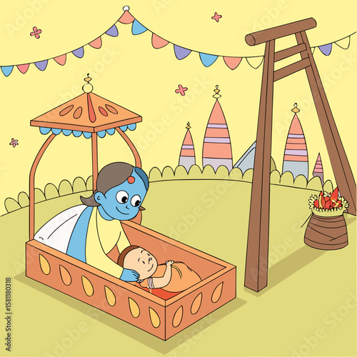 Janmashtami is a Hindu celebration praising the birth (janma) of the god Krishna on the eighth (Ashtami) day of the dim fortnight of the long stretch of ..