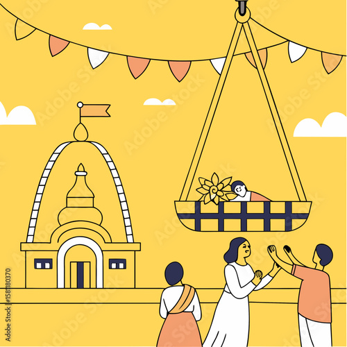 Janmashtami is a Hindu celebration praising the birth (janma) of the god Krishna on the eighth (Ashtami) day of the dim fortnight of the long stretch of ..