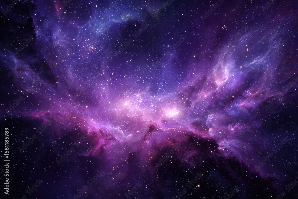 Fototapeta premium Cosmic Nebulae in Deep Space.