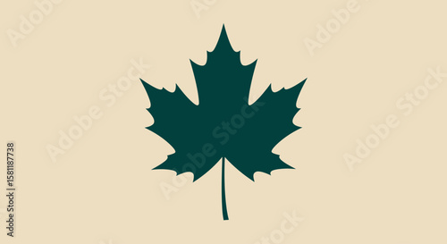Green Leaf Icon Set: Nature and Ecology Symbols