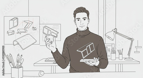 Architectural Designer Showcases New Design Concepts for Modern Buildings