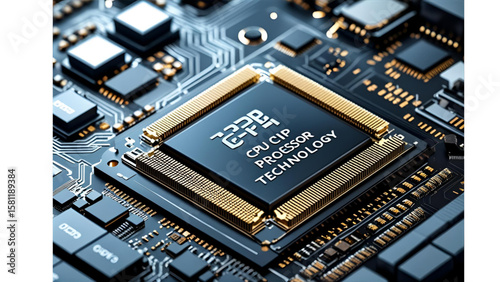 printed circuit board with processor