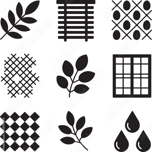 Nature and Pattern Icons