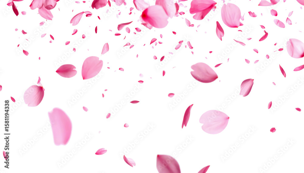 pink petal falling dancing isolated on transparent png pink petal falling dancing isolated on transparent png