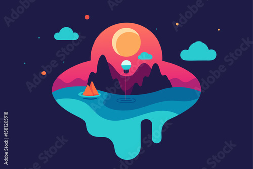 girl in the moonlight