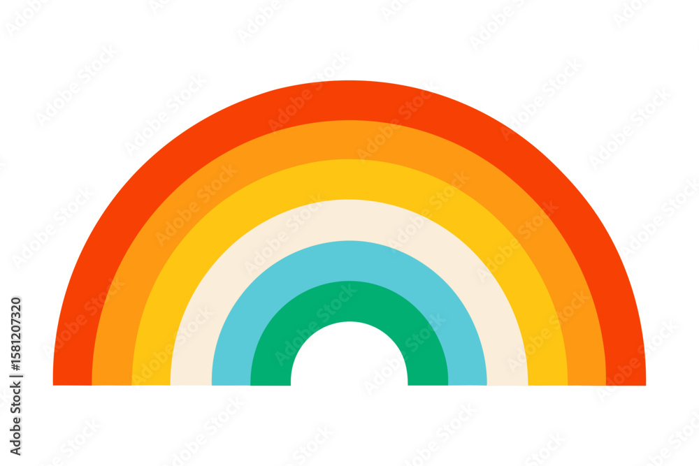 Obraz premium colorful rainbow background