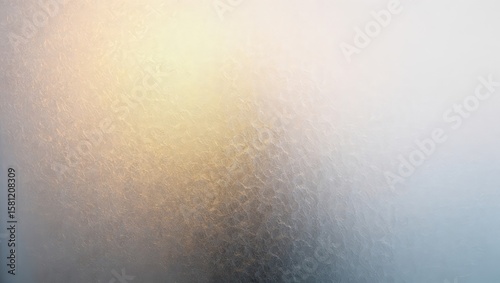 Abstract textured surface resembles frosted or fogged glass, creating a soft, muted, and atmospheric aesthetic. Generative AI.