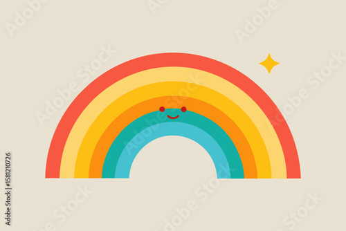 abstract rainbow background