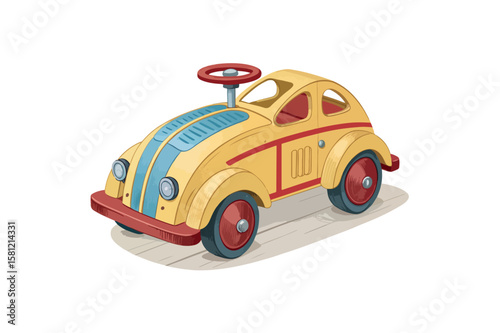 Toy vector on white background.04