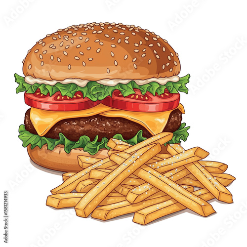 meat, cheese, hamburger, burger, beef, cheeseburger, food, delicious, tasty, bun, meal, sandwich, grilled, snack, lunch, fast, dinner, bread, tomato, american, background, unhealthy, restaurant, 